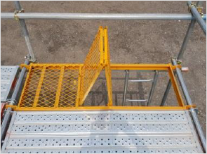 비계 접이식 해치발판의 장점