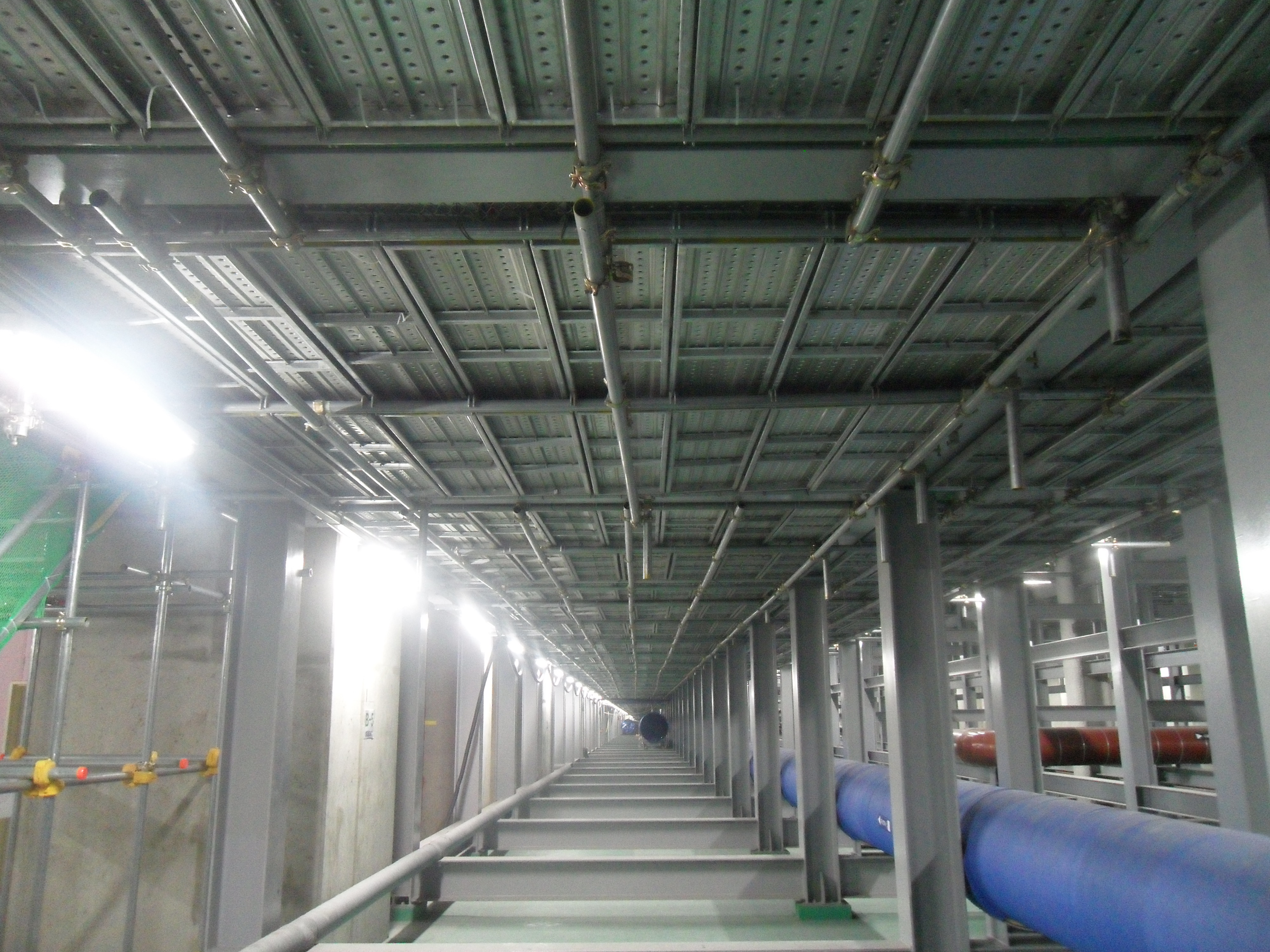 달비계 시공사진 이미지